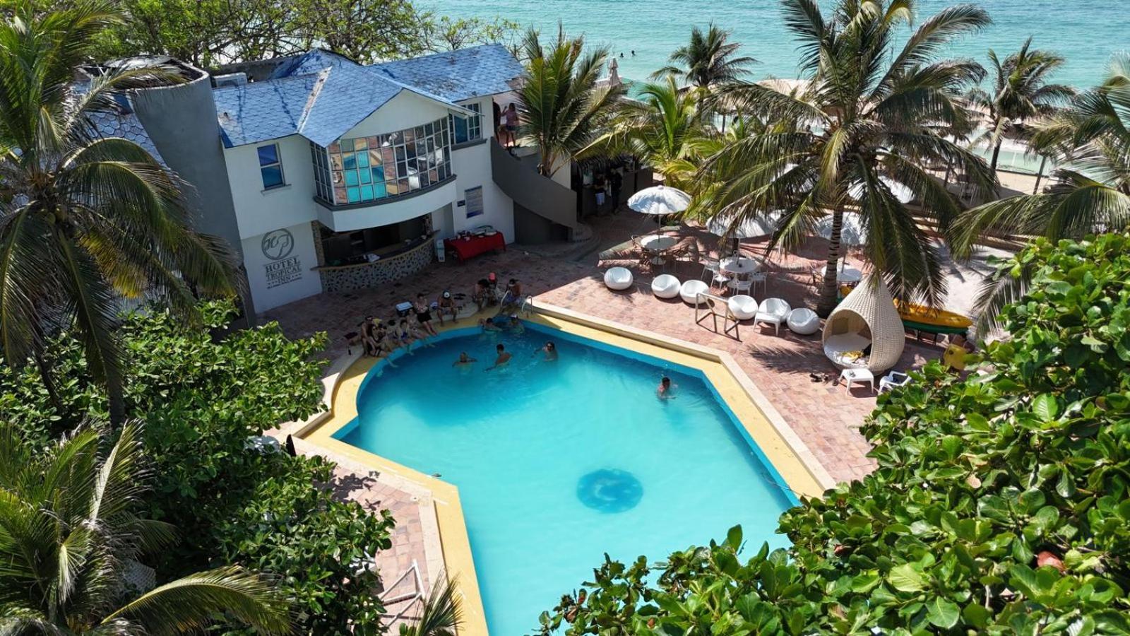 Hotel Tropical Inn Playa Punta Arena Exterior foto
